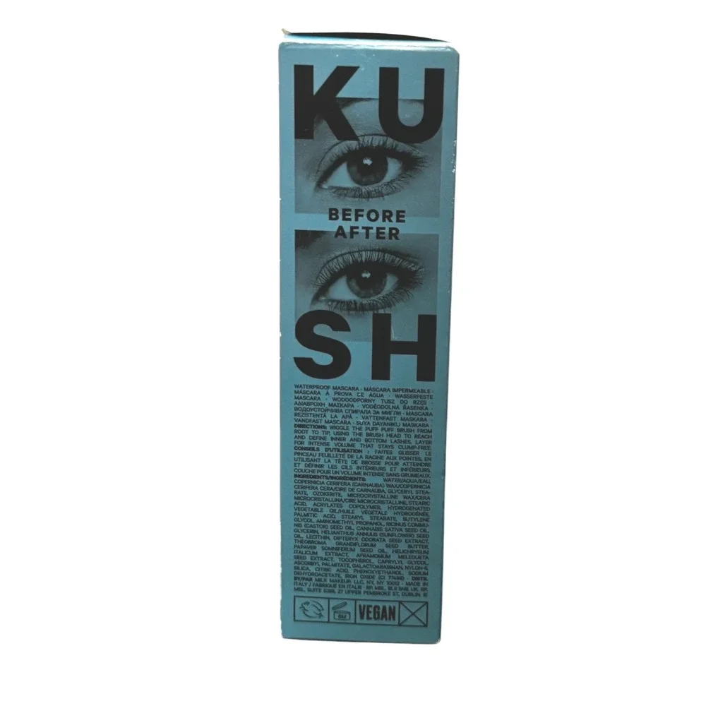Milk Makeup KUSH Waterproof Mascara Aces Black Vegan High Volume 0.27 fl oz NIB